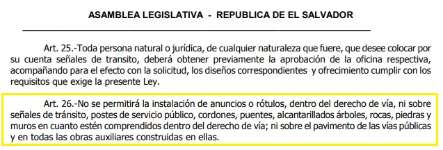 Desmontaje de rótulos publicitarios que no cuenten con autorización Desmontaje de rótulos publicitarios que no cuenten con autorización