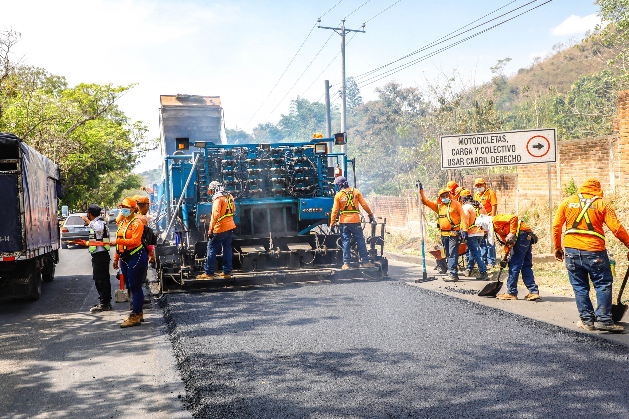 Gobierno Invierte 11 5 Millones En Reparar Carretera De Opico A El Congo