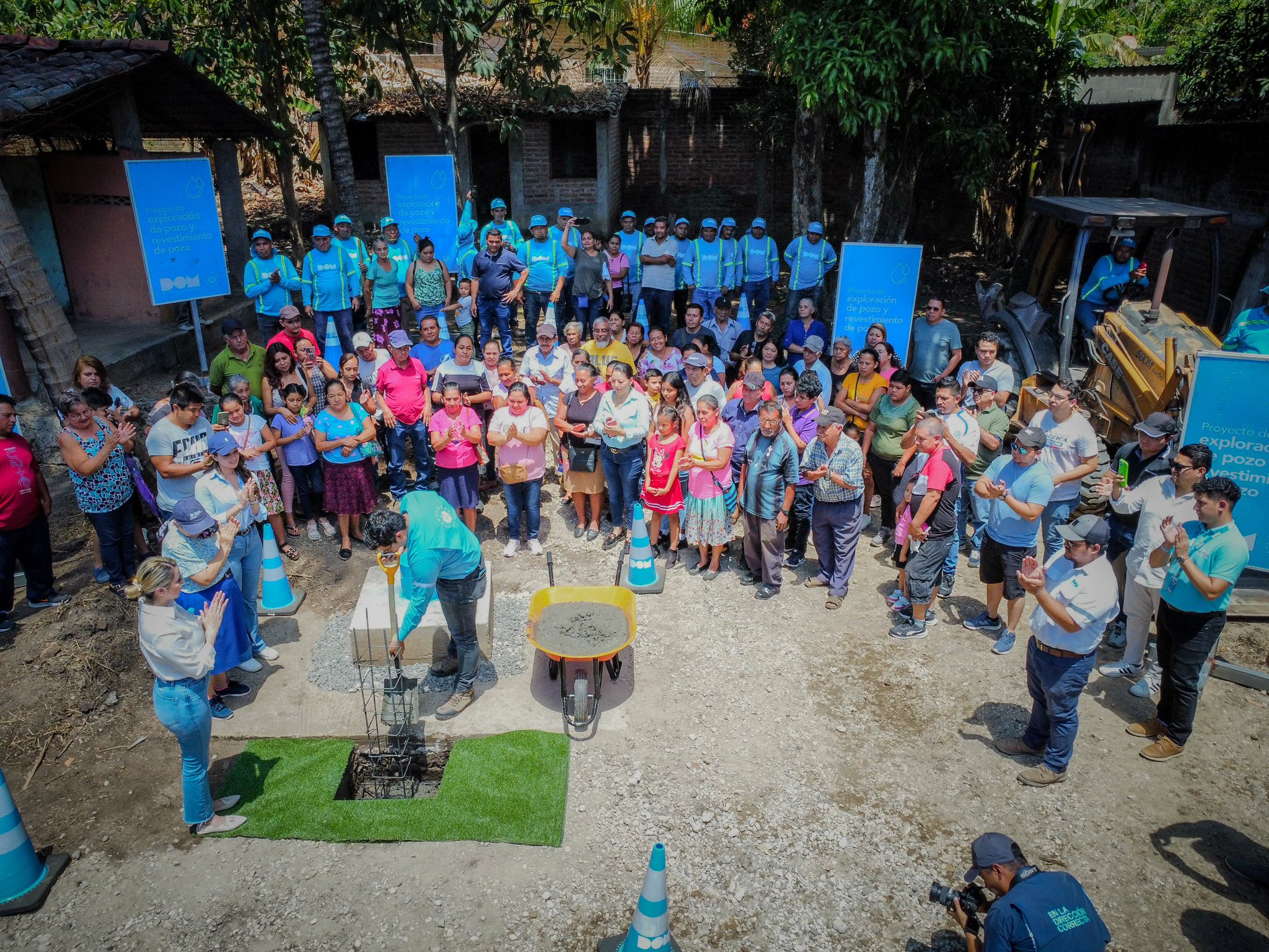 Dom Inicia Segunda Etapa Del Proyecto De Agua Potable En Sacacoyo