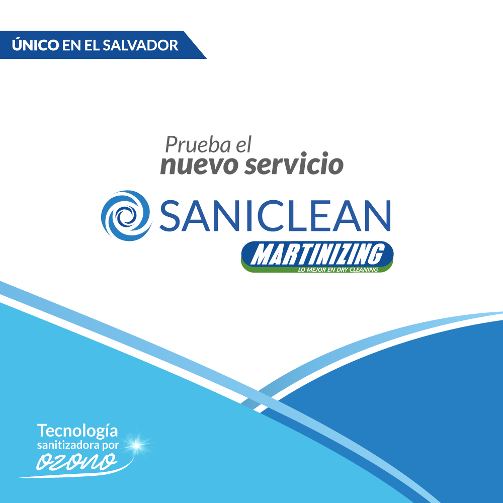 SANICLEAN® DE DRY CLEANING MARTINIZING, una Solución Sanitizadora que va más allá de la Limpieza