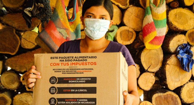 Gobierno entrega paquetes alimentarios a familias afectadas por la ...