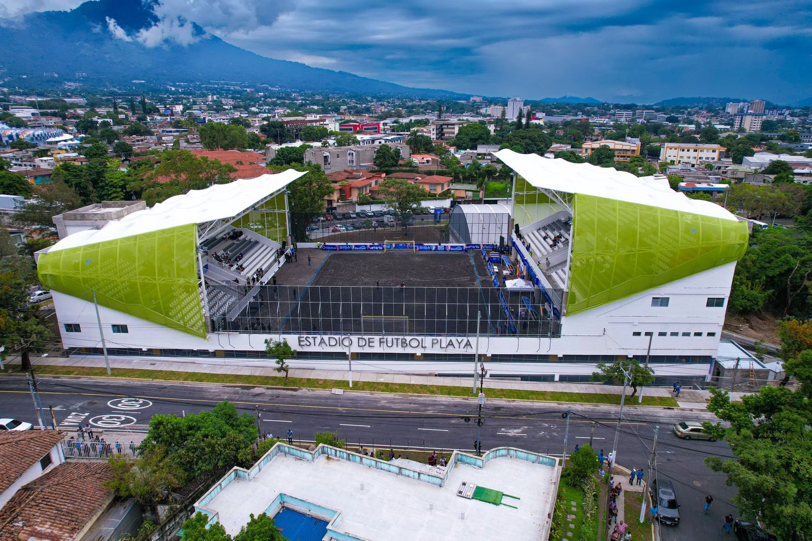 Estadio de fútbol playa de Pocitos