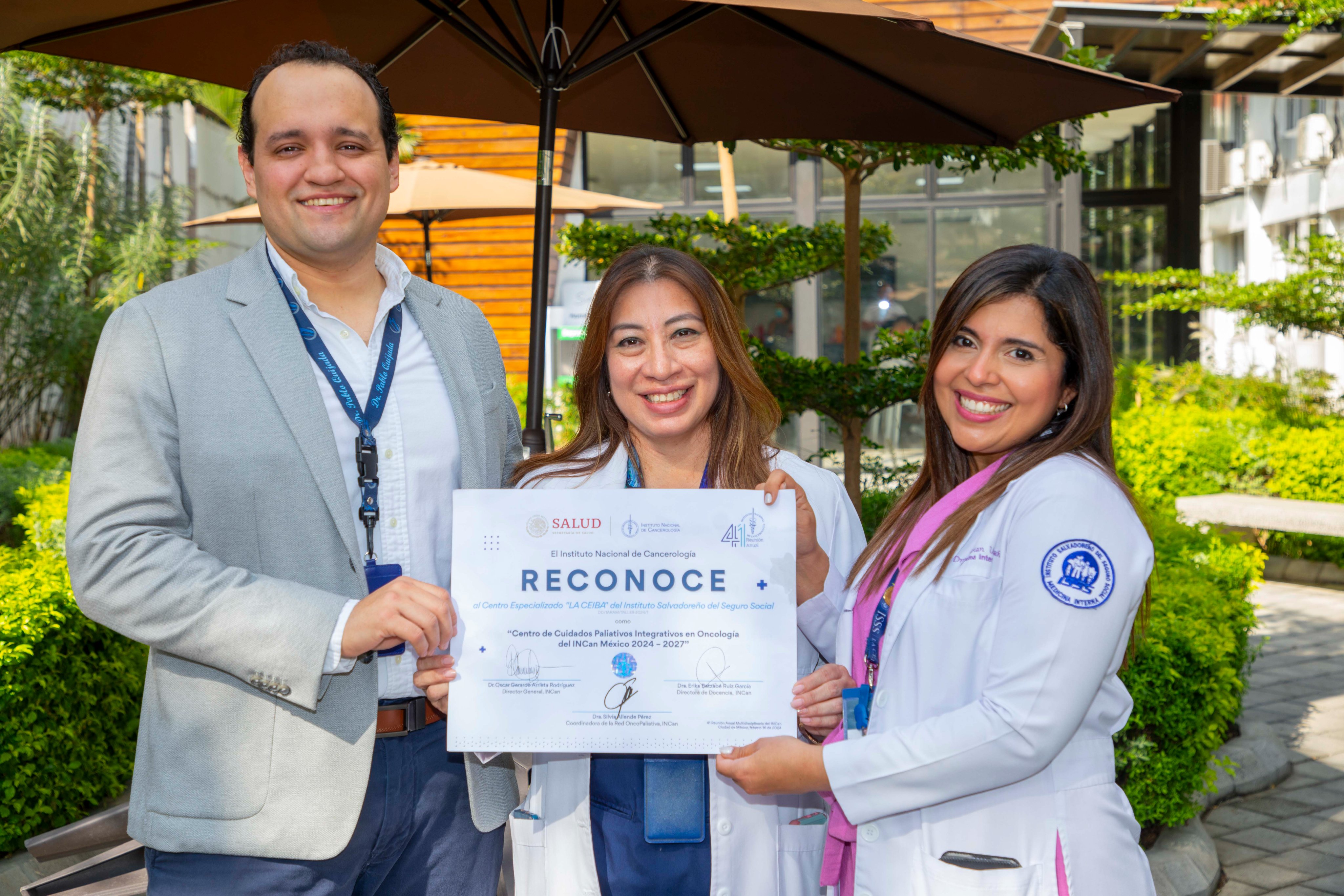 ISSS Palliative Care Service receives certification of excellence from INCan
 2024-04-10 14:08:05