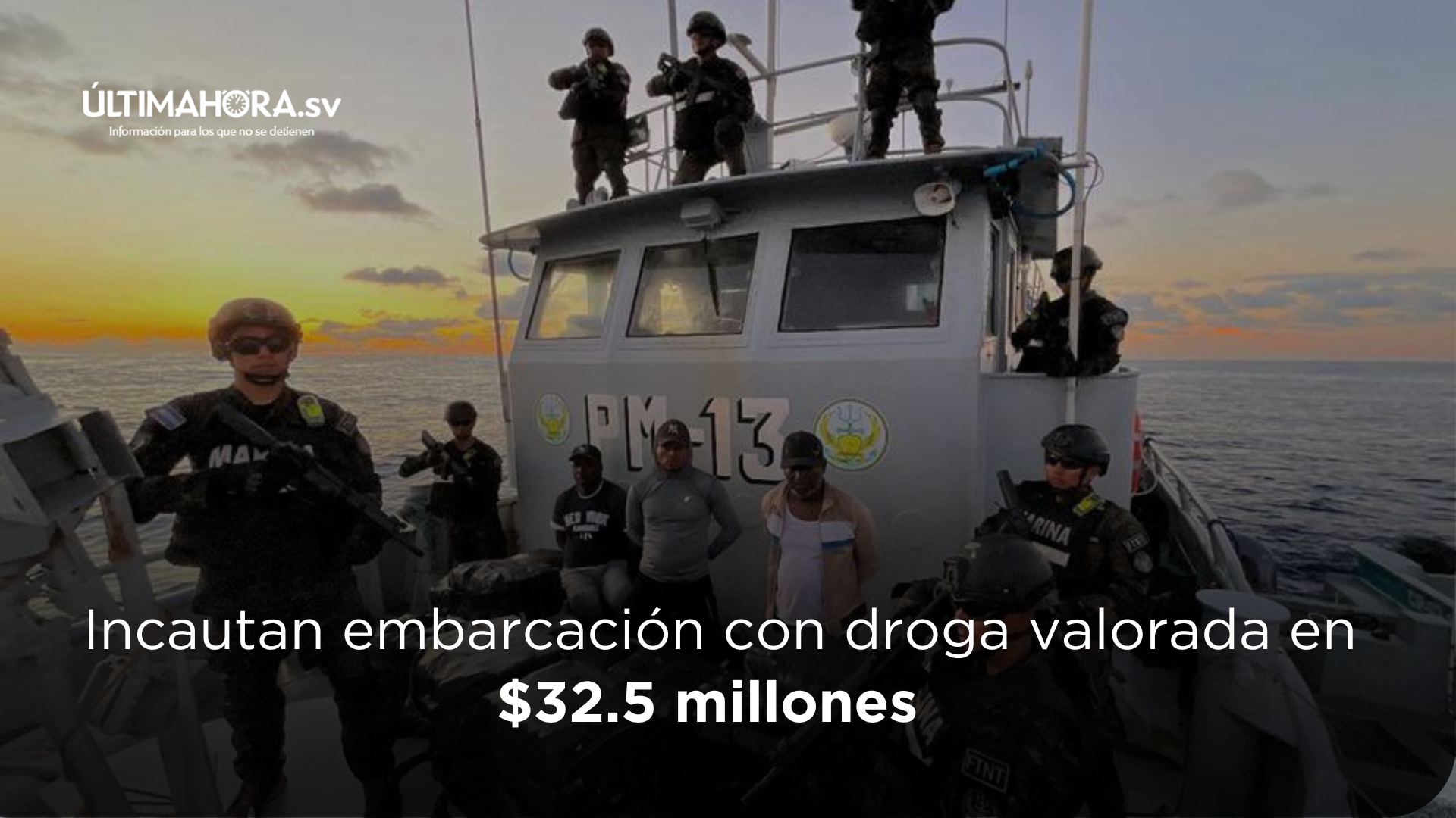 They seized a ship with medicine value $32.5 million