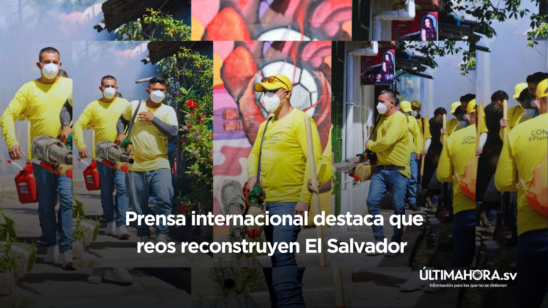 International press highlights that prisoners are rebuilding El Salvador
 2024-07-08 23:24:13