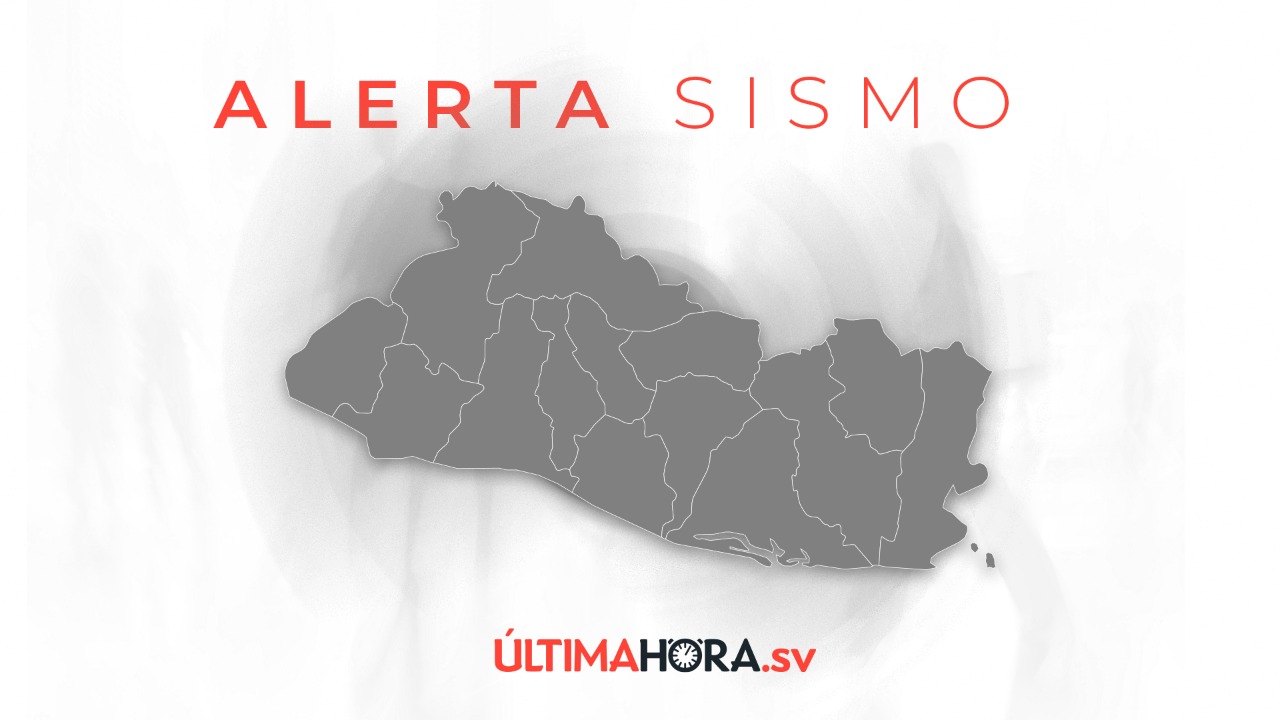 Sismo de magnitud 5.2 sacude territorio salvadoreño este jueves